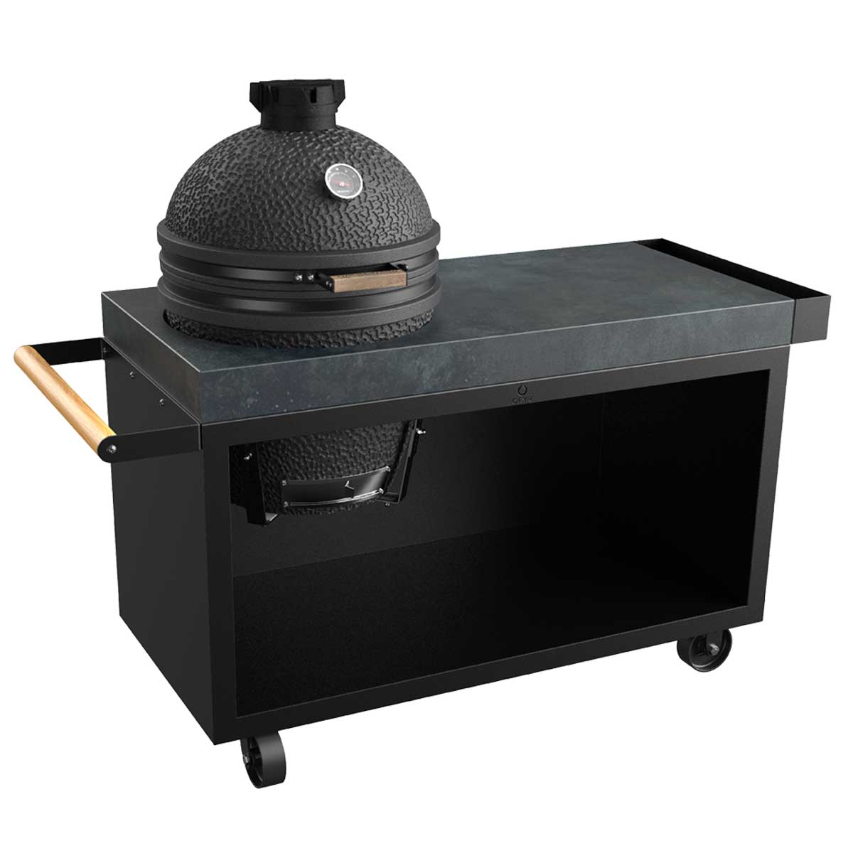 OFYR Kamado Table Black 135 PRO Concrete The Bastard