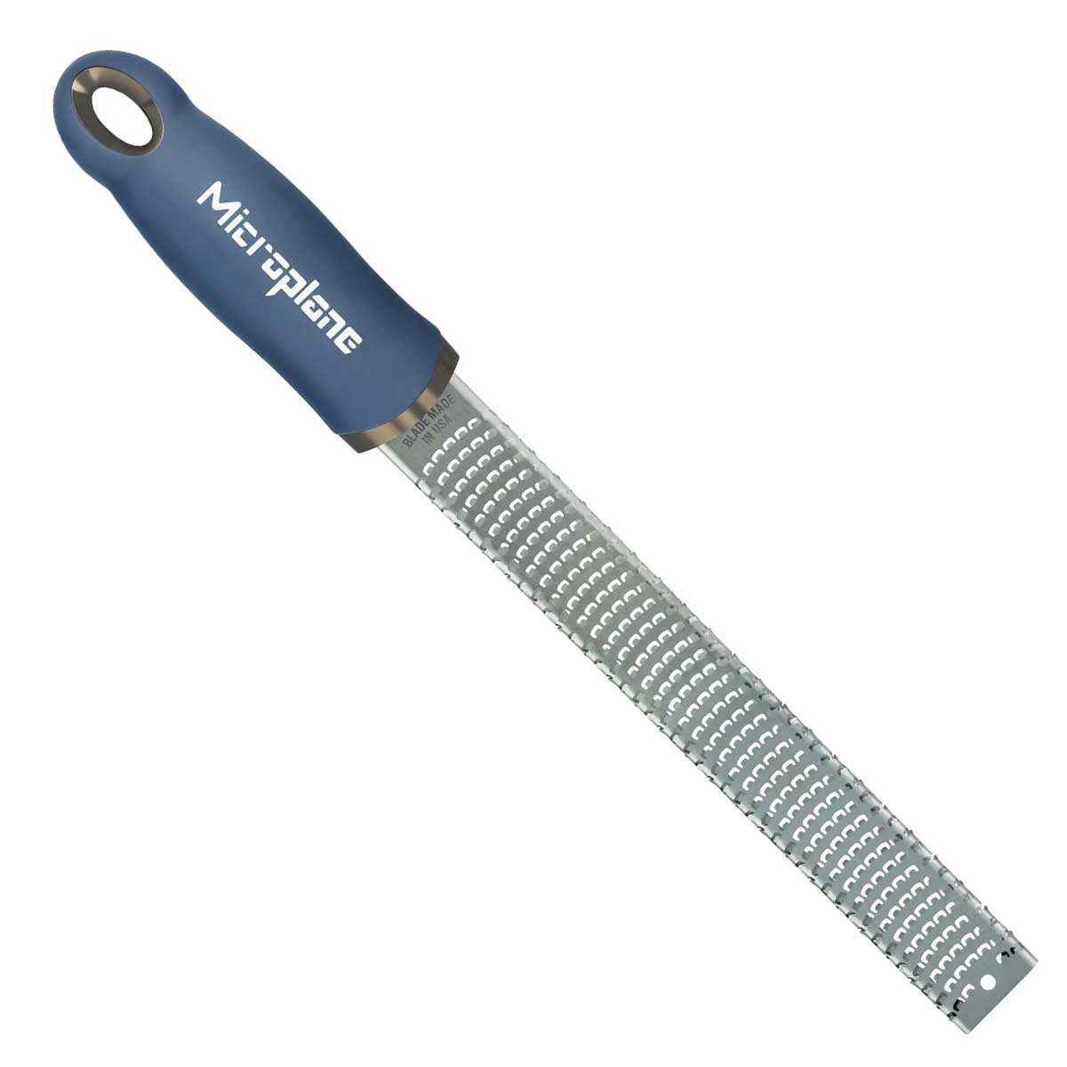 Microplane Premium Reibe / Zester, Denim Blau