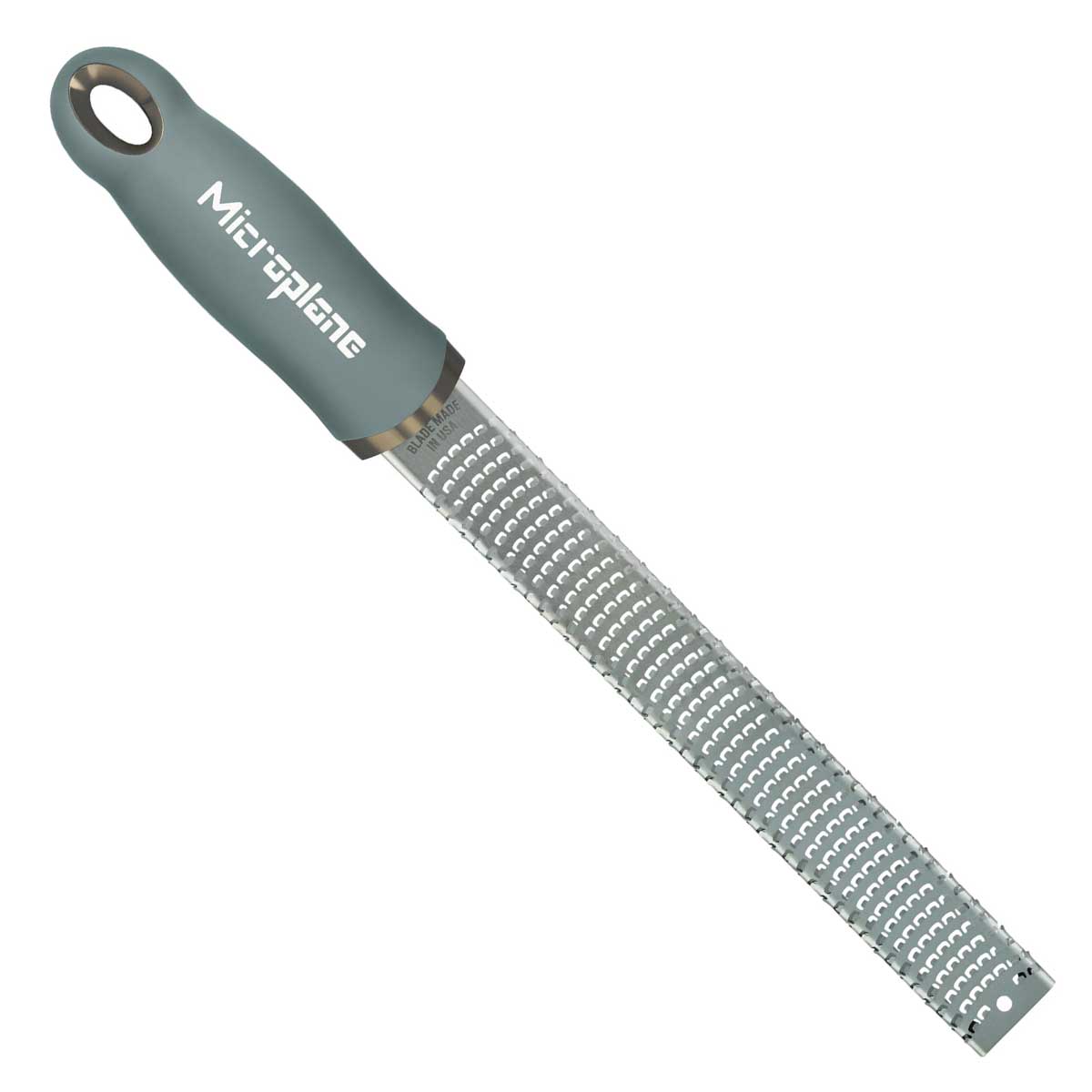 Microplane Premium Reibe / Zester, Eukalyptus Grün