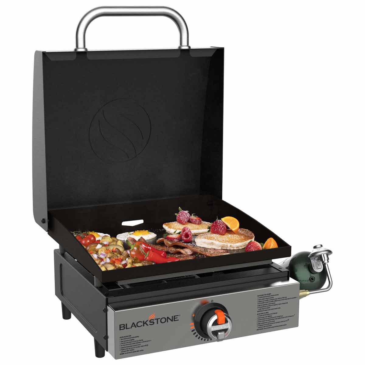 Blackstone Plancha Tischgrill 17" | 1 Brenner | inkl. Deckel