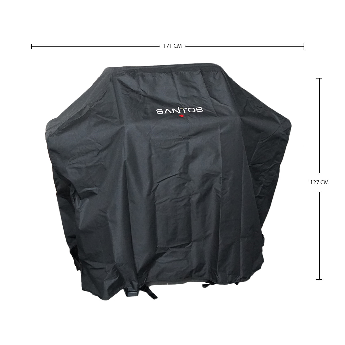 SANTOS Grill Abdeckhaube | PU-beschichtet | 171 x 66 x 127 cm