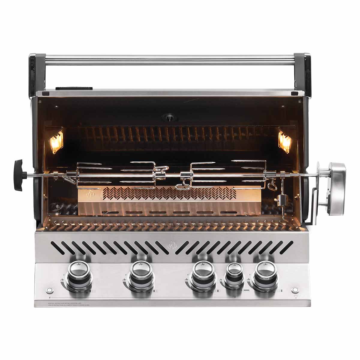 Napoleon Gasgrill Prestige PRO 500, Prestige PRO 500, Edelstahl, Einbau